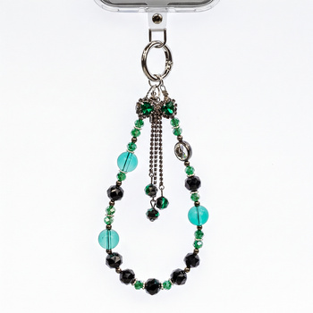 Smycz do Telefonu Crong Phone Charm Zawieszka na Nadgarstek Emerald Bow