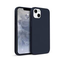 Crong Color Cover - Silikonové pouzdro pro iPhone 13 (tmavě modré)