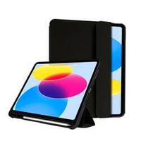 Crong FlexFolio - Pouzdro na iPad 10,9 (2022) s Apple Pencil (černé)