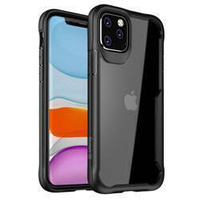 Crong Hybrid Clear Cover - pouzdro pro iPhone 11 Pro (černé)