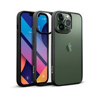 Průhledný kryt Crong - pouzdro pro iPhone 13 Pro Max (černé)