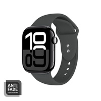 Crong Liquid - Řemínek pro Apple Watch 44/45/46/49 mm (Grafitová)