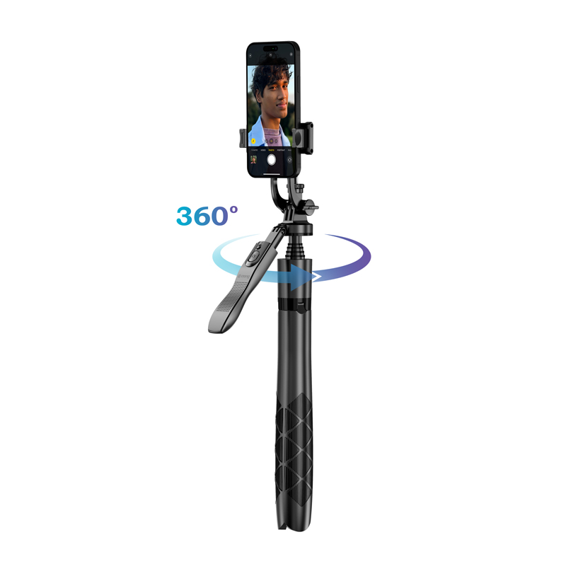 SelfieGo Ultra – Aluminiowy selfie stick Bluetooth tripod