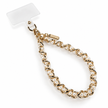 Crong Phone Charm Pearl Twist – Handyband fürs Handgelenk mit Perlen