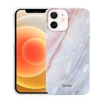 Θήκη Crong Marble - Θήκη για iPhone 12 / iPhone 12 Pro (ροζ)