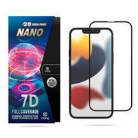 Crong 7D Nano Flexible Glass - Υβριδικό γυαλί 9H για πλήρη οθόνη iPhone 13 mini