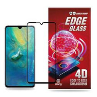 Crong Edge Glass 4D Full Glue - Σκληρό γυαλί πλήρους οθόνης για Huawei Mate 20
