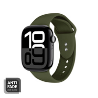 Crong Liquid - Λουράκι για Apple Watch 42/44/45/49 mm (πράσινο)