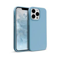 Crong Color Cover - Θήκη σιλικόνης για iPhone 13 Pro (μπλε)