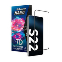 Crong 7D Nano Flexible Glass - 9H hybrid glass for the entire screen of Samsung Galaxy S22