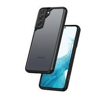 Crong Hybrid Clear Cover - Samsung Galaxy S22+ Case (black)