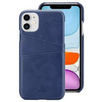 Crong Neat Cover - PU Leather Case for iPhone 11 Pro (blue)