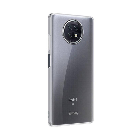 Crong Crystal Slim Cover - Калъф за Xiaomi Redmi Note 9T (Прозрачен)