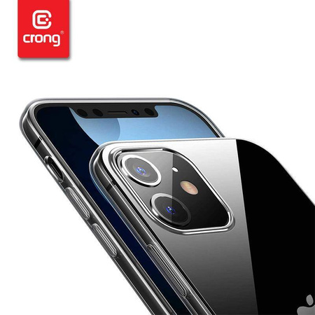 Crong Crystal Slim Cover - Θήκη για iPhone 12 / iPhone 12 Pro (Διαφανής)