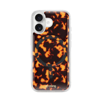 Crong Deluxe MAG Cover - iPhone 17 MagSafe Case (Tortoise)