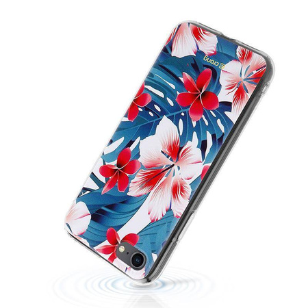 Crong Flower Case – Etui iPhone SE / 8 / 7 (wzór 03)