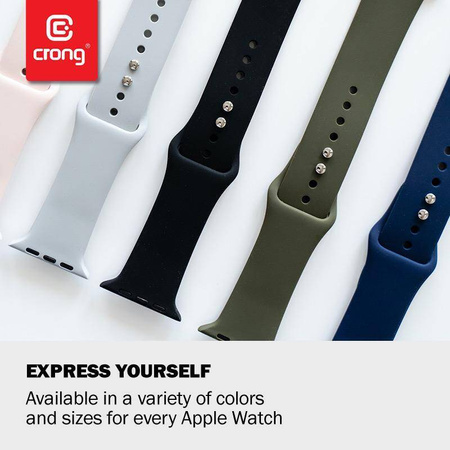 Crong Liquid - Armband für Apple Watch 38/40/41 mm (lila)