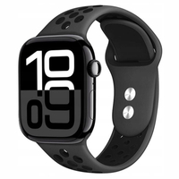 Crong Duo Sport - Apple Watch Band 38/40/41/42 mm (Gray/Black)