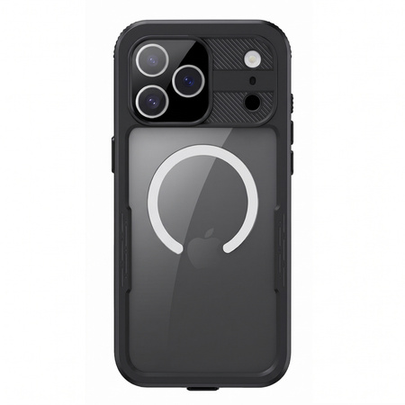 Etui wodoodporne CRONG Seal Cover IP68 do iPhone 18 Pro Max / 17 Pro Max czarne