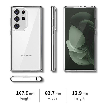 Калъф Crong Crystal Shield - Samsung Galaxy S23 Ultra (прозрачен)