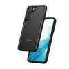 Etui Crong Hybrid Clear Cover do Galaxy S22 Plus Bezbarwne Plecki Black