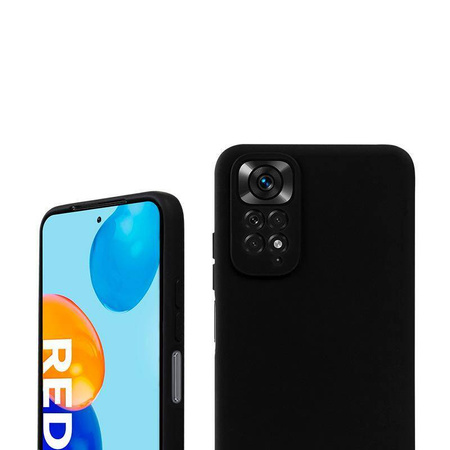 Crong Color Cover - Pouzdro pro Xiaomi Redmi Note 11 (černé)