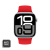 Curea Crong Liquid - Apple Watch 38/40/41/42 mm (roșu)