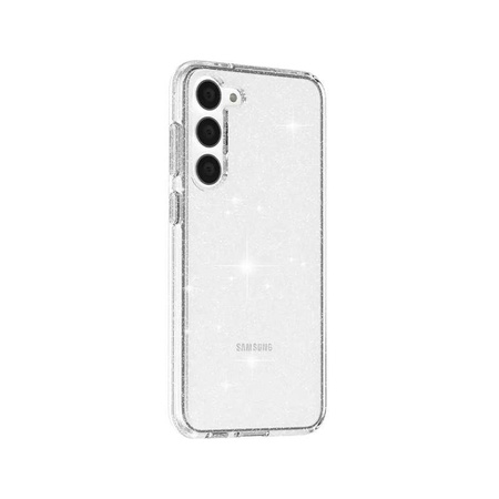 Crong Glitter Gehäuse - Samsung Galaxy A54 5G Gehäuse (Transparent)