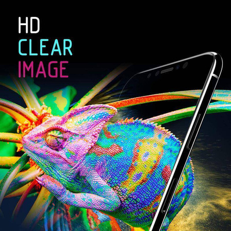 Crong 7D Nano Flexible Glass - 9H Hybridglas für den gesamten Bildschirm des Samsung Galaxy A80 / A90