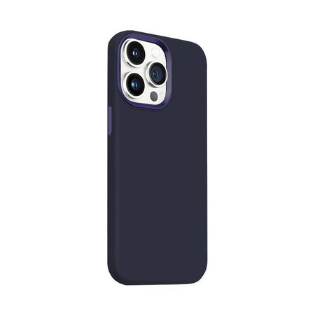 Crong Color Cover LUX Magnetic - Θήκη MagSafe για iPhone 15 Pro (μπλε)