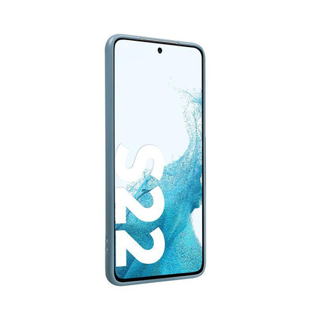 Crong Color Cover - Θήκη σιλικόνης για Samsung Galaxy S22 (μπλε)