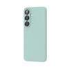 Etui Crong Color Cover do Samsung Galaxy S25 Silikonowe Zielone Plecki