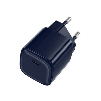 Crong NEO GaN Charger - Încărcător USB-C 40W PD cu AVS (Albastru marin)