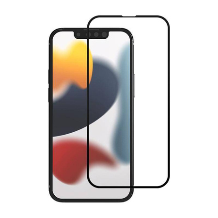 Crong 7D Nano Flexible Glass - 9H hybridní sklo pro celý displej iPhone 13 mini