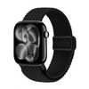 Crong Wave Band - Braided strap for Apple Watch 38/40/41/42 mm (black)