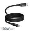 Crong Soft Link - 100W PD 5A USB-C to USB-C cable 200cm (black)