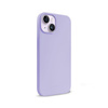 Etui Crong Color Cover do iPhone 14 Plus Silikonowe Fioletowe z Mikrofibrą
