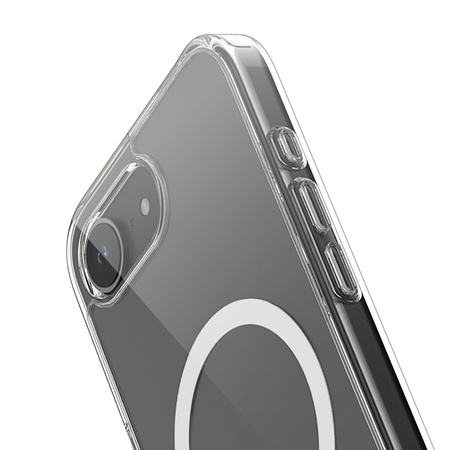 Crong Clear MAG Cover - iPhone 16e MagSafe Hülle (Transparent)
