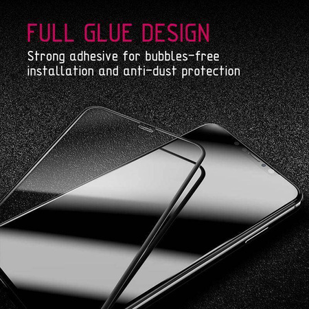 Crong Edge Glass 4D Full Glue - gehärtetes Glas für den gesamten Bildschirm des Huawei Mate 10