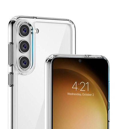 Калъф Crong Crystal Shield - Samsung Galaxy S23 (прозрачен)
