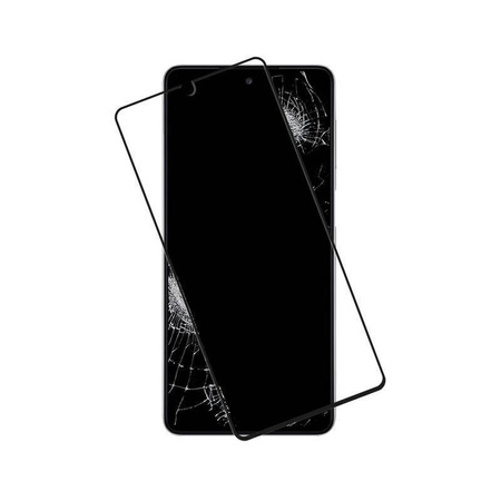 Crong 7D Nano Flexible Glass - Szkło hybrydowe 9H na cały ekran Samsung Galaxy M52 5G