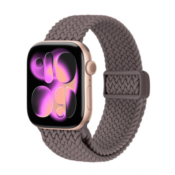 Crong Wave Band - Braided strap for Apple Watch 38/40/41/42 mm (brown)