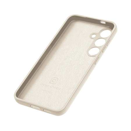 Etui do Samsung Galaxy S24 Plus Crong Color Cover Silikonowy Case Ochronny Beżowy