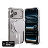 Crong Clear MAG Cover - Etui MagSafe iPhone 17 Pro (przezroczysty)