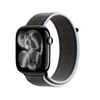 Crong Nylon - Sportarmband für Apple Watch 44/45/46/49 mm (Midnight Run)