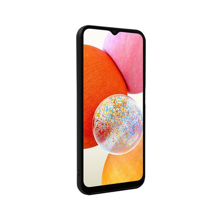 Crong Color Cover - Silikonové pouzdro pro Samsung Galaxy A14 5G (černé)