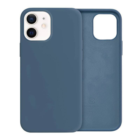 Crong Color Cover - Etui iPhone 12 Mini (granatowy)