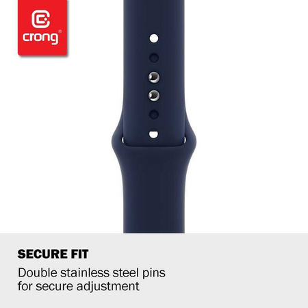 Crong Liquid - Armband für Apple Watch 38/40/41 mm (lila)
