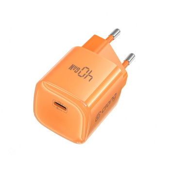 Crong NEO GaN Charger - USB-C 40W PD Charger with AVS (Orange)