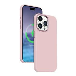 Crong Color Cover LUX Magnetic - iPhone 15 Pro Max MagSafe Case (Pink)